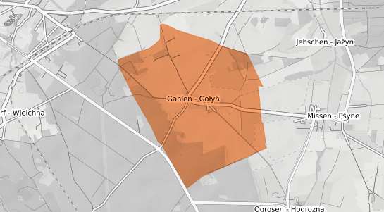 Mietspiegelkarte Vetschau Spreewald Gahlen